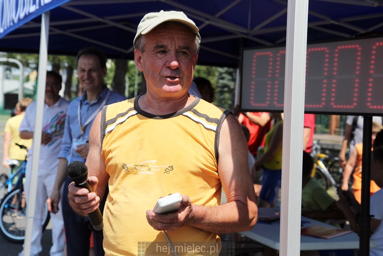 Konkursowa jazda na rowerze
