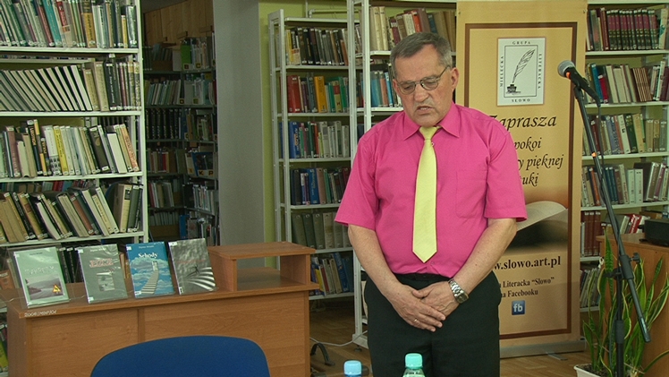 Promocja tomiku poezji Zbigniewa Michalskiego
