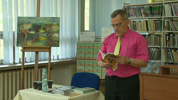 Promocja tomiku poezji Zbigniewa Michalskiego