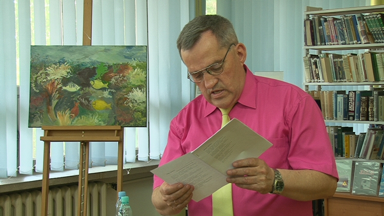 Promocja tomiku poezji Zbigniewa Michalskiego