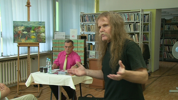 Promocja tomiku poezji Zbigniewa Michalskiego