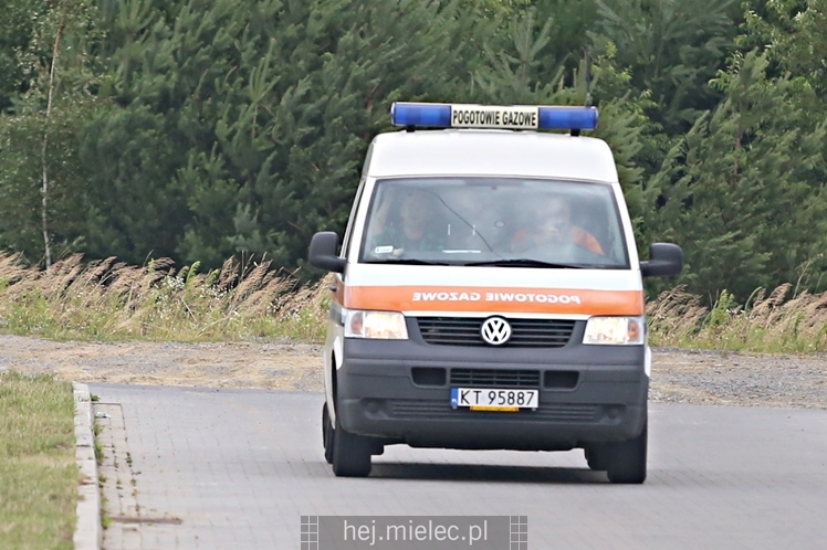 Pożar budynku socjalnego na ul. Inwestorów