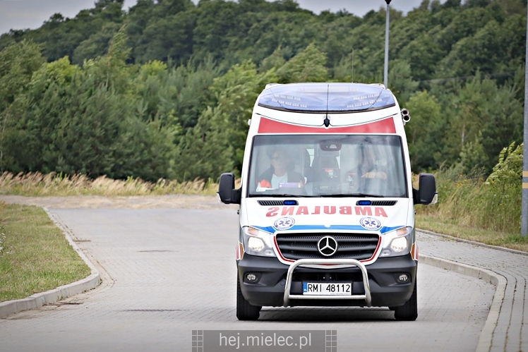 Pożar budynku socjalnego na ul. Inwestorów