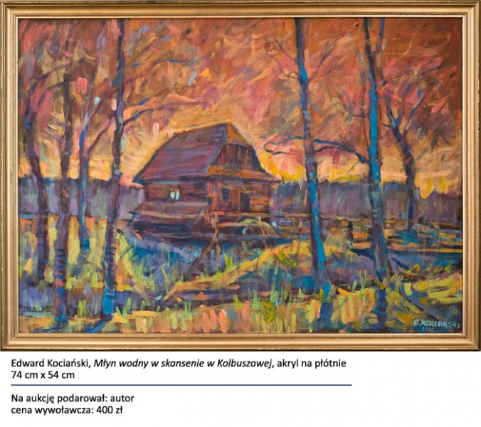 Licytacja obrazów na rzecz Marii Błażków