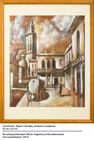 Licytacja obrazów na rzecz Marii Błażków