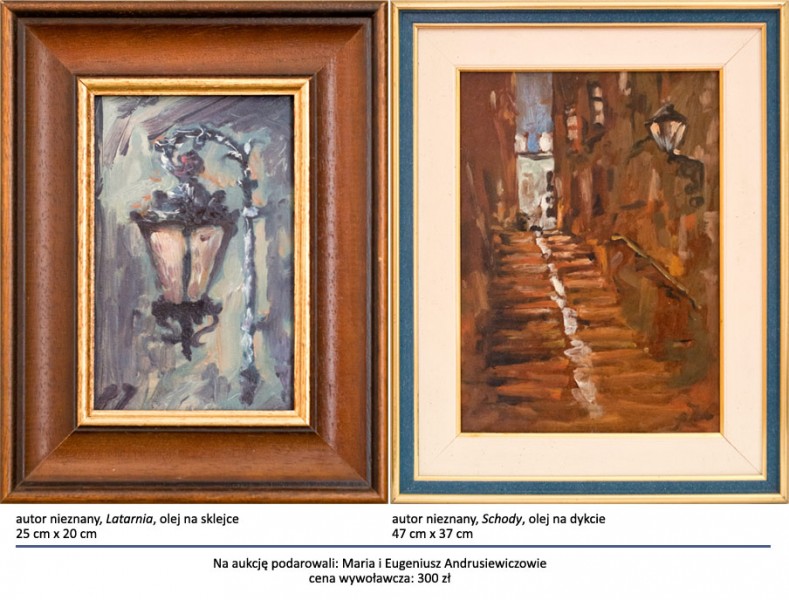 Licytacja obrazów na rzecz Marii Błażków