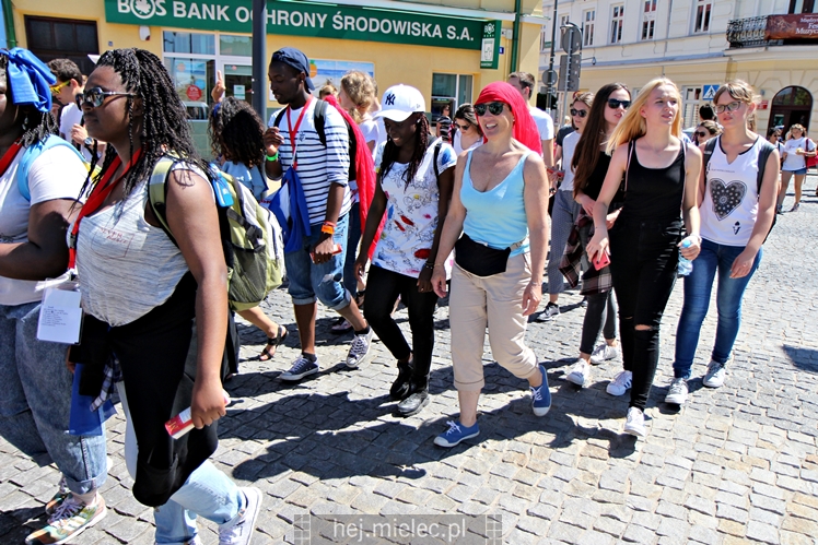 Pielgrzymka ŚDM do Chorzelowa