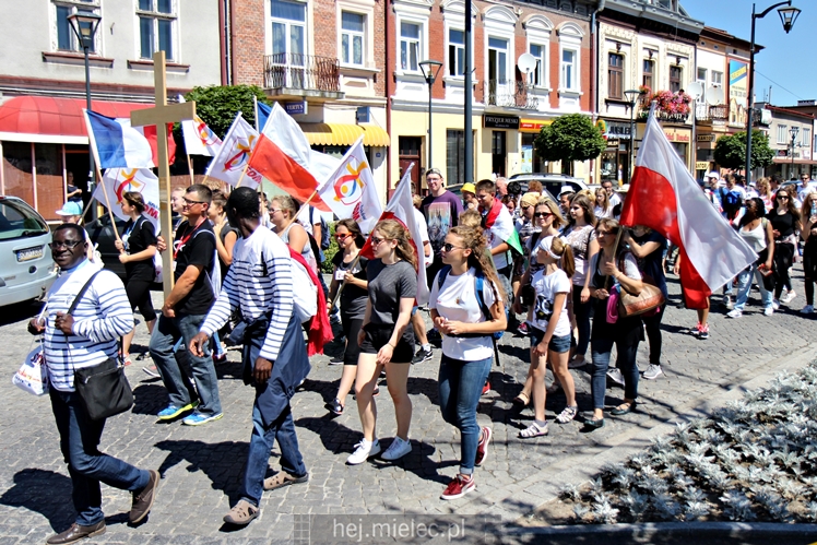 Pielgrzymka ŚDM do Chorzelowa