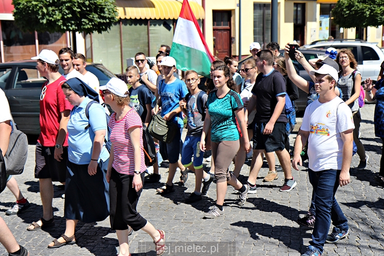 Pielgrzymka ŚDM do Chorzelowa