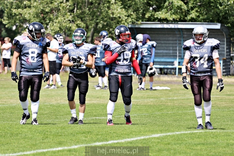 Futbol Amerykański: Aviators Mielec - Silvers Olkusz 14:35