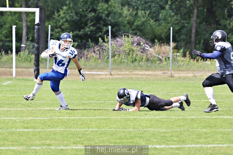 Futbol Amerykański: Aviators Mielec - Silvers Olkusz 14:35