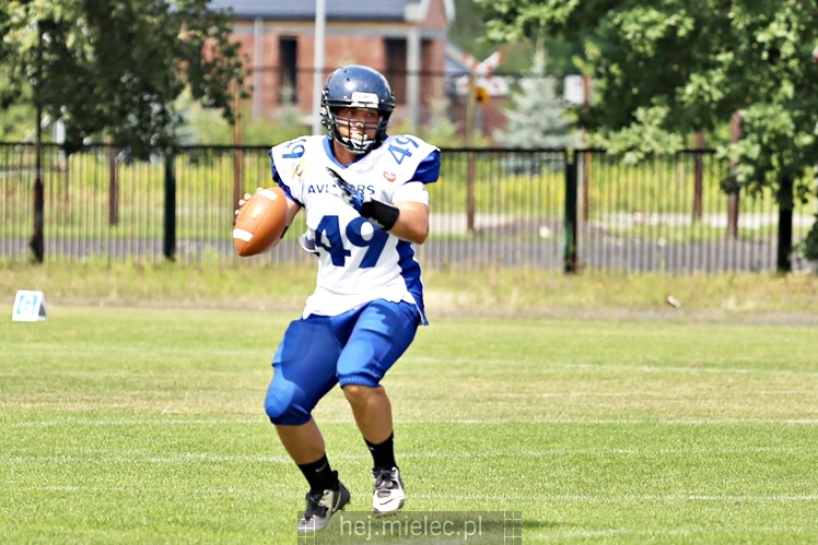 Futbol Amerykański: Aviators Mielec - Silvers Olkusz 14:35
