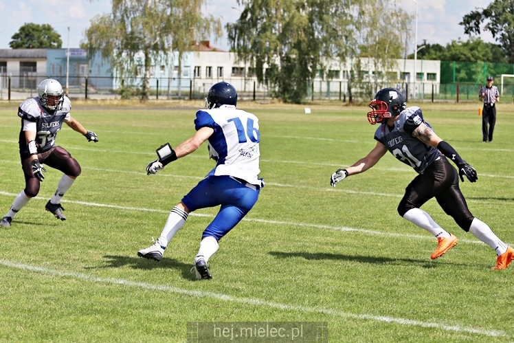 Futbol Amerykański: Aviators Mielec - Silvers Olkusz 14:35