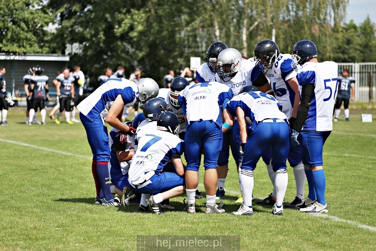 Futbol Amerykański: Aviators Mielec - Silvers Olkusz 14:35