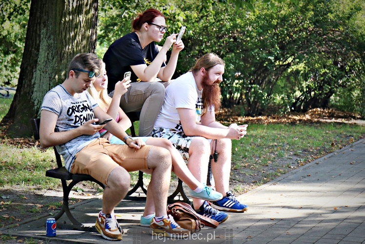 Zlot graczy Pokemon GO w Parku Oborskich