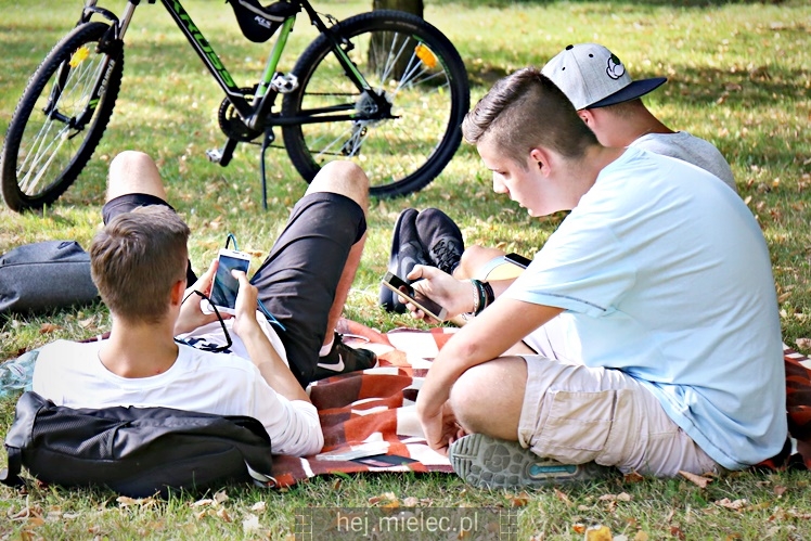 Zlot graczy Pokemon GO w Parku Oborskich