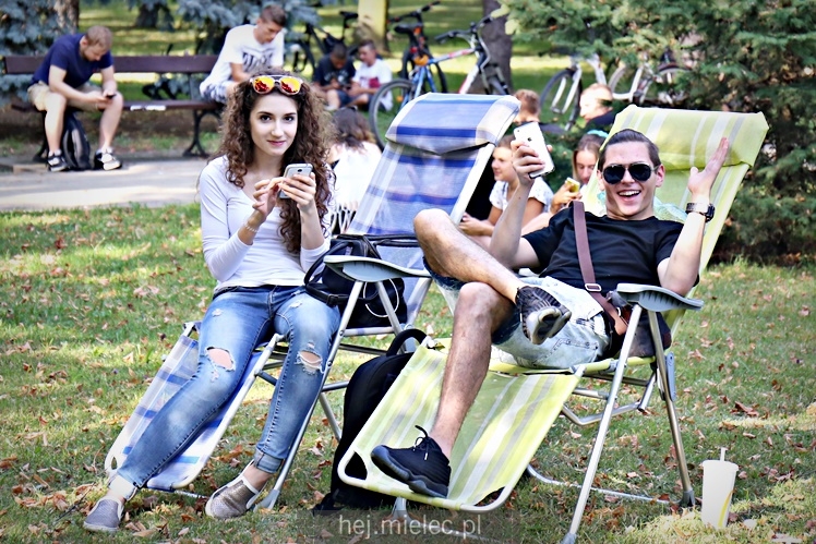 Zlot graczy Pokemon GO w Parku Oborskich