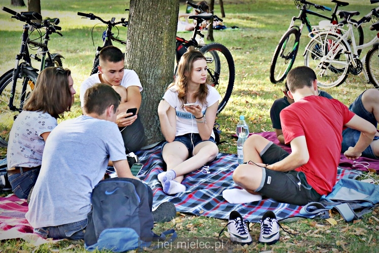 Zlot graczy Pokemon GO w Parku Oborskich