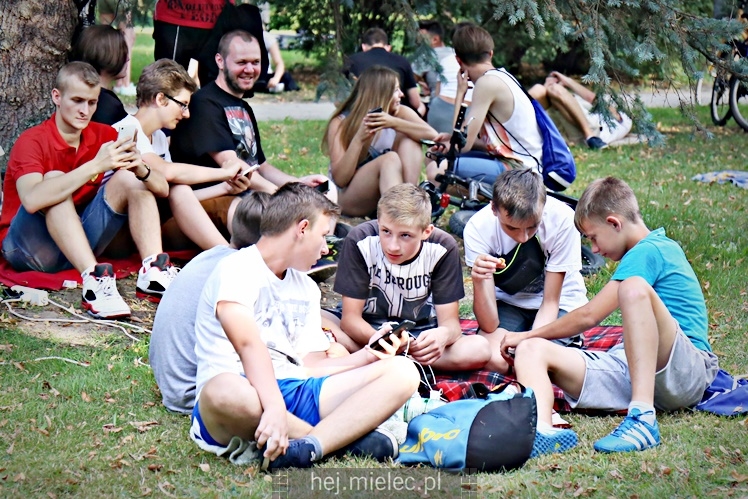 Zlot graczy Pokemon GO w Parku Oborskich