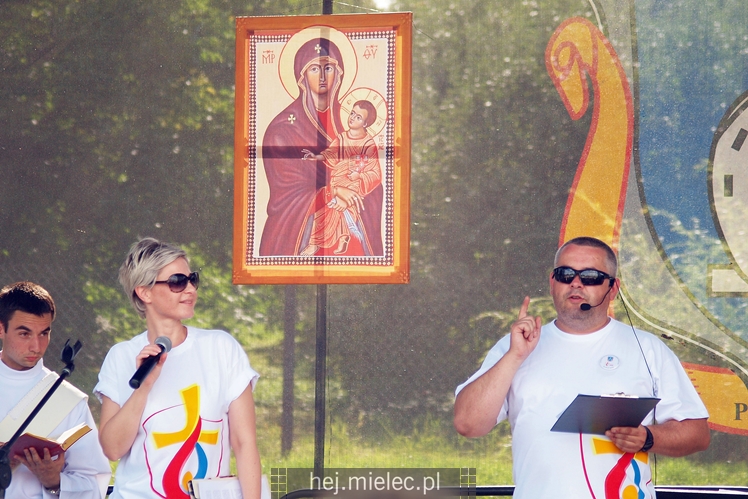 Przecław bawił się z pielgrzymami Światowych Dni Młodzieży