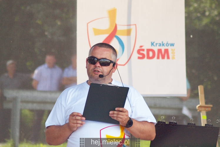 Przecław bawił się z pielgrzymami Światowych Dni Młodzieży