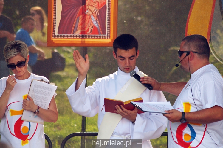 Przecław bawił się z pielgrzymami Światowych Dni Młodzieży