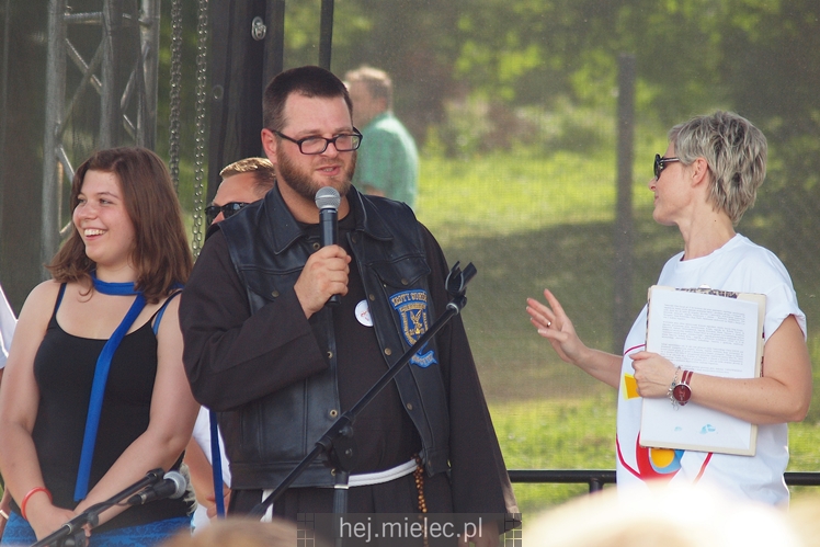 Przecław bawił się z pielgrzymami Światowych Dni Młodzieży