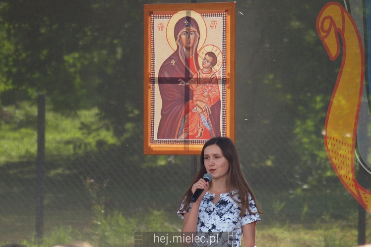 Przecław bawił się z pielgrzymami Światowych Dni Młodzieży