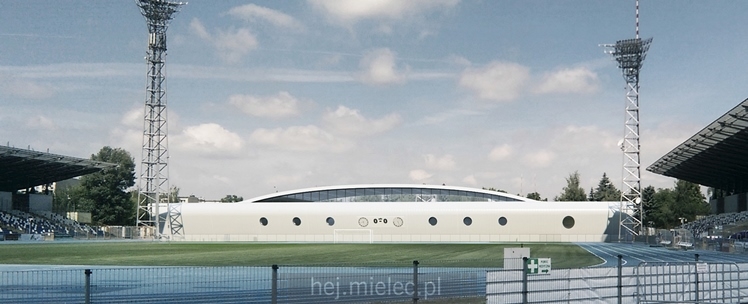 Wybrana koncepcja nowej hali sportowej w Mielcu [WIZUALIZACJE]