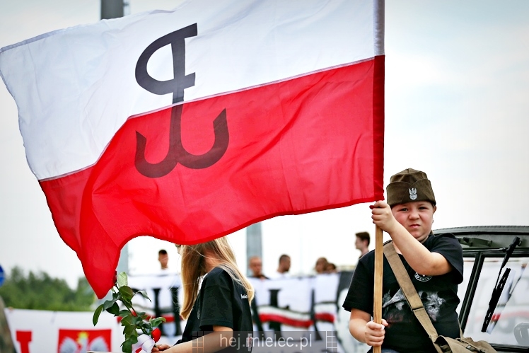 Uroczystość nadania imienia Rotmistrza Pileckiego dla ronda przy ul. Powstańców Warszawy