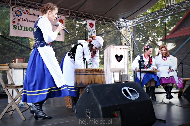 Dożynkowe święto w Surowej