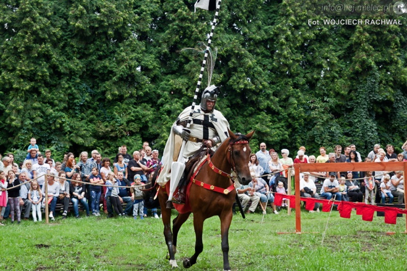Sześciu rycerzy walczyło, setki widzów oglądało. Turniej rycerski w Baranowie