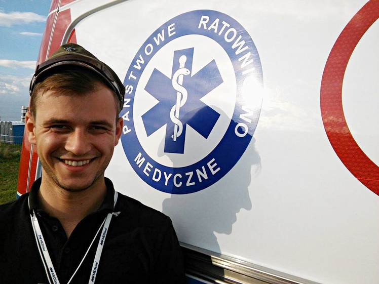 Ratownicy mieleckiego pogotowia na Światowych Dniach Młodzieży