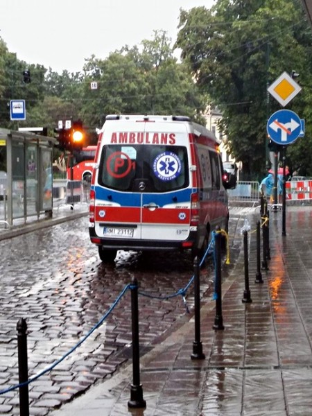 Ratownicy mieleckiego pogotowia na Światowych Dniach Młodzieży
