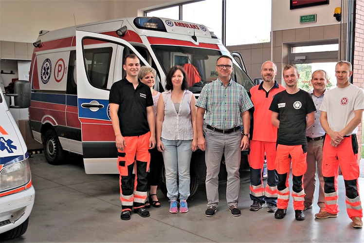 Ratownicy mieleckiego pogotowia na Światowych Dniach Młodzieży