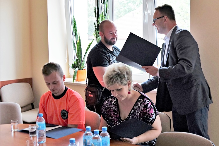 Ratownicy mieleckiego pogotowia na Światowych Dniach Młodzieży