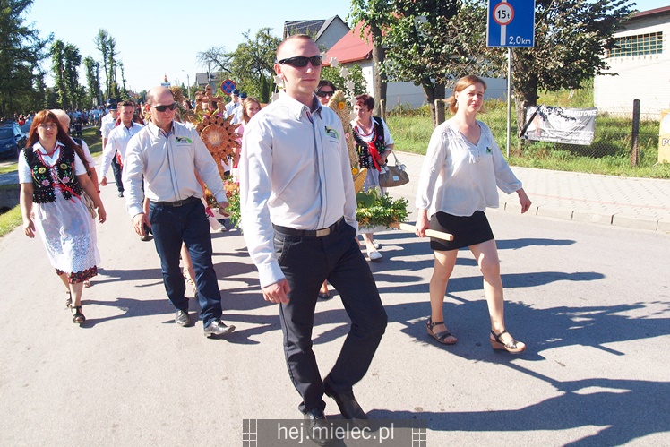 Dożynki Gminy Przecław w Dobryninie