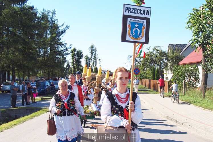 Dożynki Gminy Przecław w Dobryninie