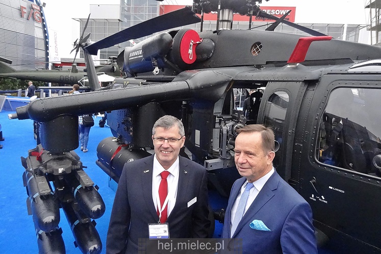 Mielec wzbudza zainteresowanie na targach obronnych w Kielcach
