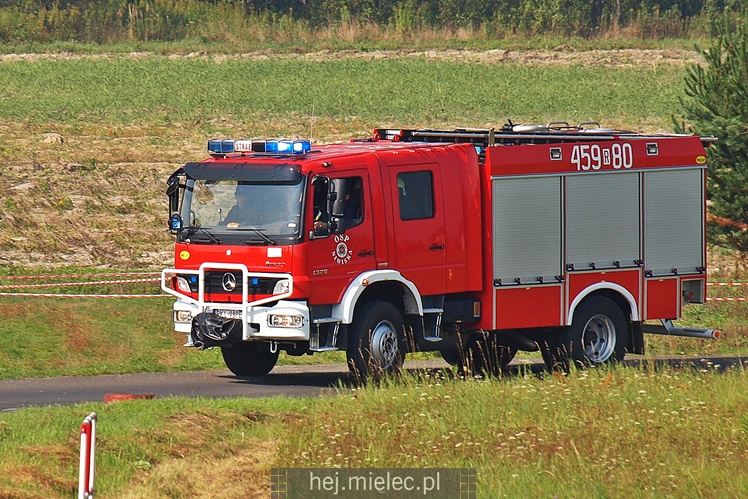 Wypadek na trasie XVI Rajdu Mieleckiego
