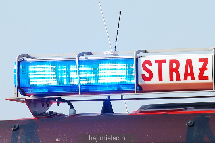 Wypadek na trasie XVI Rajdu Mieleckiego