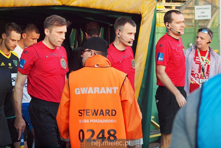 1. liga piłkarska. GKS Katowice - Stal Mielec 1:0