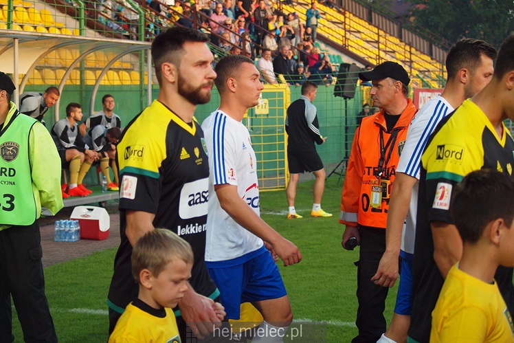 1. liga piłkarska. GKS Katowice - Stal Mielec 1:0