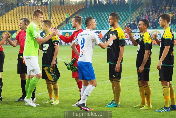 1. liga piłkarska. GKS Katowice - Stal Mielec 1:0
