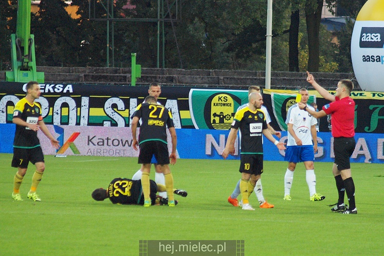 1. liga piłkarska. GKS Katowice - Stal Mielec 1:0