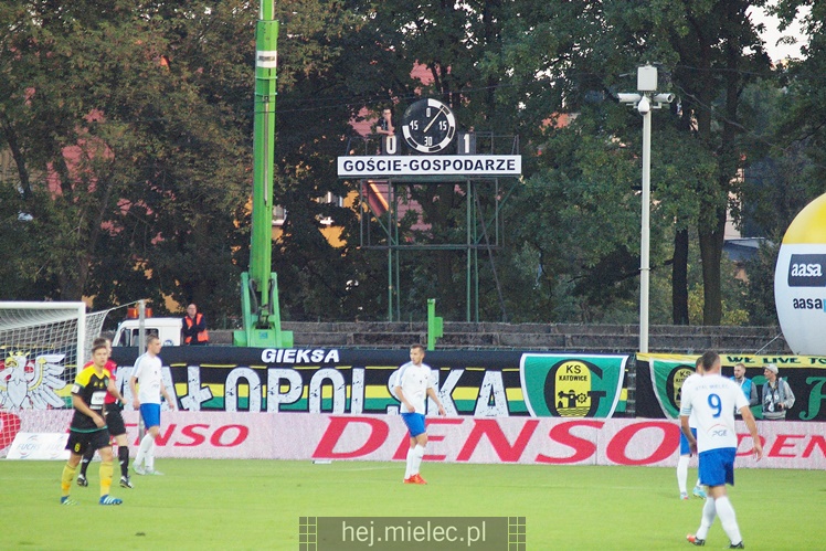1. liga piłkarska. GKS Katowice - Stal Mielec 1:0