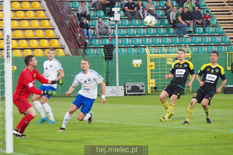 1. liga piłkarska. GKS Katowice - Stal Mielec 1:0