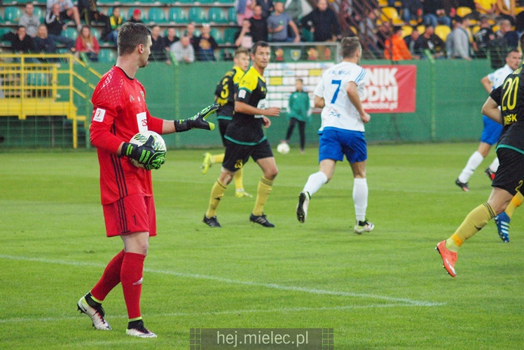1. liga piłkarska. GKS Katowice - Stal Mielec 1:0