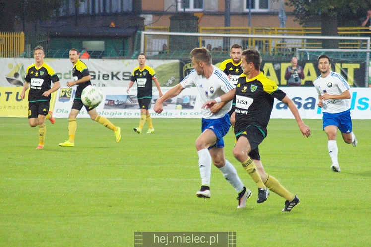 1. liga piłkarska. GKS Katowice - Stal Mielec 1:0