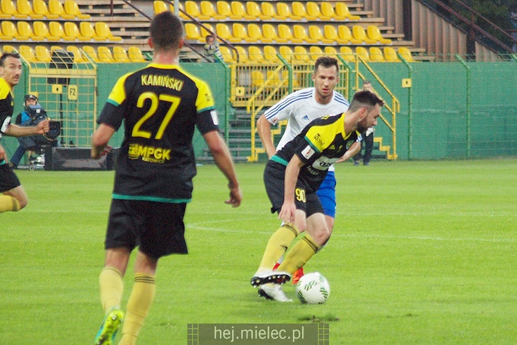1. liga piłkarska. GKS Katowice - Stal Mielec 1:0